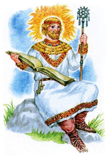 Коляда — бог молодого солнца, и посвященный ему праздник зимнего солнцестояния