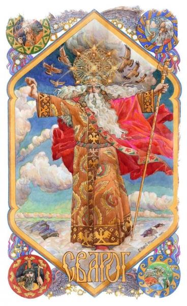 Даждьбог — бог славян-язычников, его родословная и праздник бога-подателя благ