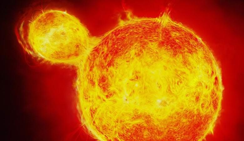Индиец запечатлел редкое оптическое явление - «двойное Солнце» в небе
