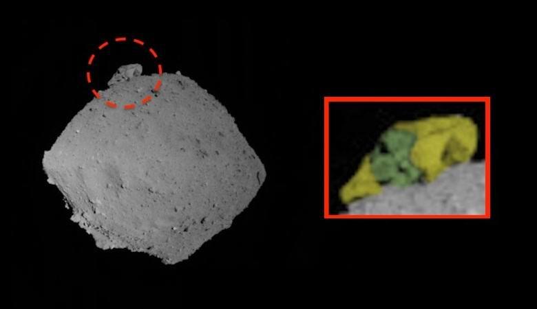 Японские роботы сфотографировали загадочный объект на астероиде Рюгу