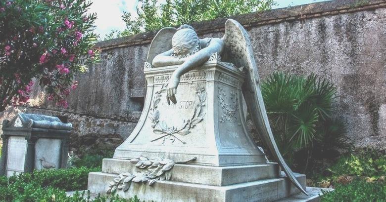 «Ангел скорби» - памятник вечной любви