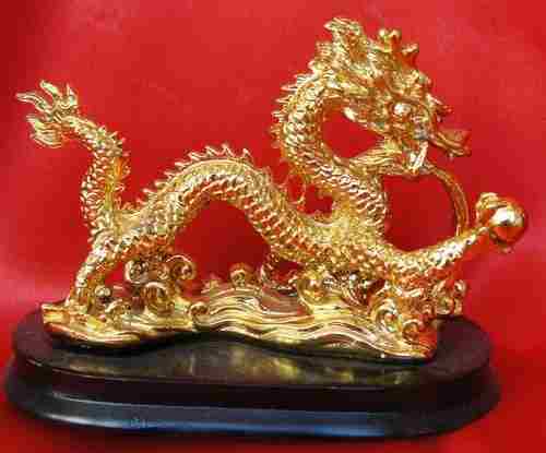 Золотой дракон - мощный талисман на материальное изобилие