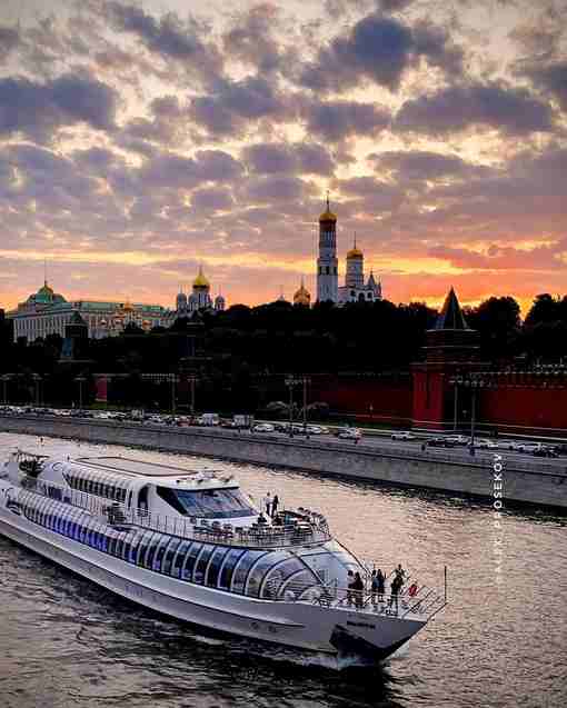 Вечер на Москве реке Фото alex prosekov