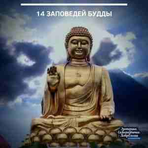 14 заповедей Будды 1. Самый большой враг в жизни человека — это он сам…