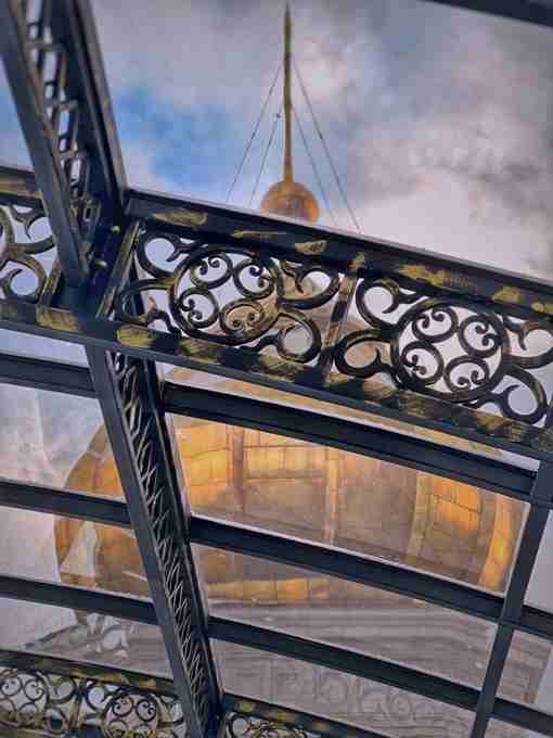 Достопримечательности Москвы со смотровой площадки Храма Христа Спасителя. Наталия Сибирцева