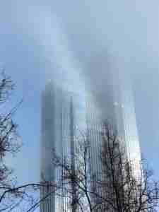 Туман в Москва-Сити