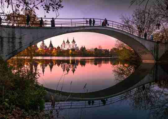 Серебряно-Виноградный пруд в Измайлово Фото: hickirit