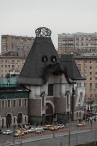 Со смотровой площадки Казанского вокзала Фото: Дмитрий Бурмистров