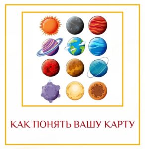 КАК ПОНЯТЬ ВАШУ КАРТУ Рубрика: весёлое обучение Простая техника, чтобы понять вашу карту и…