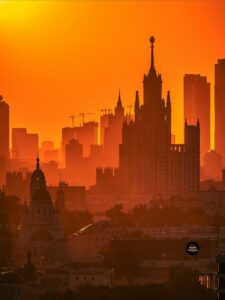 Силуэты вечерней Москвы. Фото6 andrey_moshkarov_ph