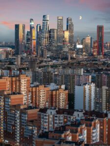 Вечерняя Москва. Фото: genruble