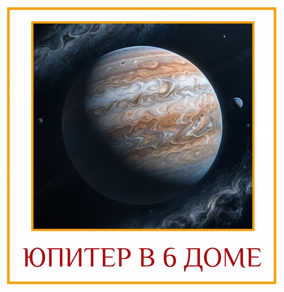 ЮПИТЕР В 6 ДОМЕ 1. Высокий уровень жизни. 2. Враг никогда не будет говорить…