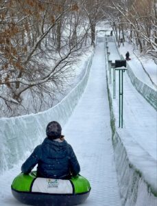 Где покататься на ватрушке в Москве: Парк 50-Летия Октября Горка, которая захватывает дух! Входной…