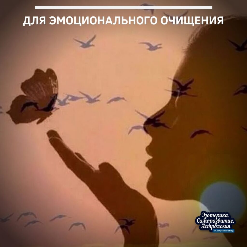 Для эмоционального очищения Все болезни закладываются в первую очередь не в физическом теле. Поэтому…