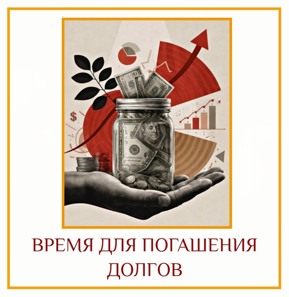 ВРЕМЯ ДЛЯ ПОГАШЕНИЯ ДОЛГОВ Многие люди, несмотря на все свои усилия, испытывают трудности с…